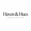 Haven & Hues black and white logo for collective brand